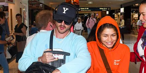 Zendaya and Jacob Elordi Wear Sweats While .